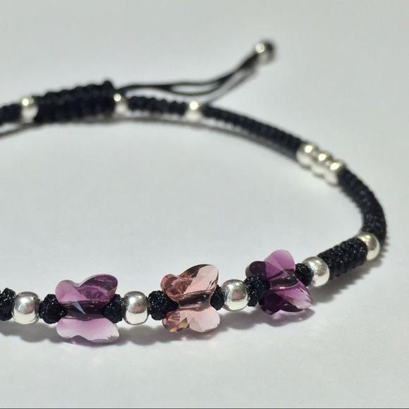 Handmade Jewelry - Crystal Butterfly Bracelet